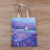 Fashionable flimsy canvas tote bag goes shopping to play environmental protection shopping bag