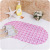 Bathroom anti-skid pad bathroom bath  mat bathtubs shower room mat bathroom mat foot pad with suction cup PVC 