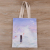 Fashionable flimsy canvas tote bag goes shopping to play environmental protection shopping bag