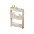 Daily department store plastic gap frame with handle type clamping move receiving frame clamping goods rack