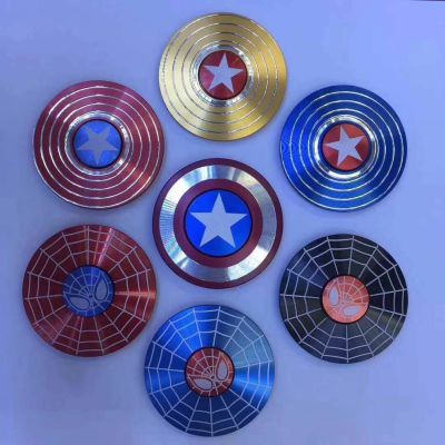 Wholesale creative small toys new fingertip gyro alloy gyro dazzle color gyroscope decompression play