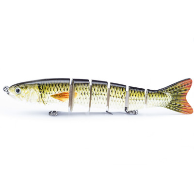 New multi - section TROUT lu out SWIMBAIT simulation fake bait fishing gear
