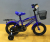 Polka dot children's bike leho bike with cart basket with back seat