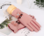 2018 new winter women's plush warm gloves Korean version of elegant temperament and thick winter gloves wholesale
