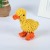 Factory direct pet toys cotton rope weaving animal duck giraffe molars toy dog toys wholesale