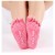 Foreign trade exports dig the back open toe yoga socks ladies professional anti-skid dew finger socks quick sale
