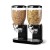 Double barrel single Cereal machine Cereal Dispenser Cereal Dispenser Dispenser Cereal storage tank
