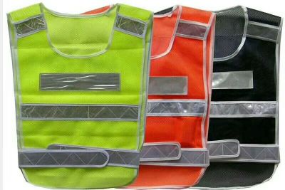 Net eye sanitation fluorescent warning reflective vest,  fluorescent reflective clothing