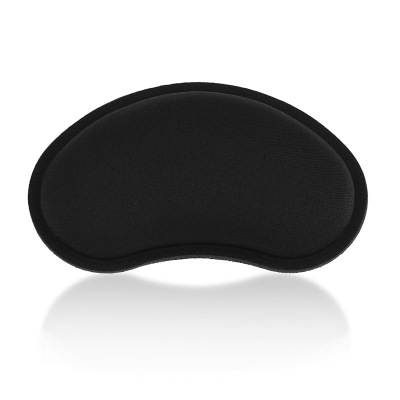Heart-shaped ergonomic memory cotton wrist pad mouse hand pillow wrist pad wrist pad black spot can be customized