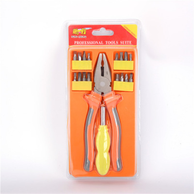 The Hardware maintenance tools two sets of screwdriver iron pliers multifunctional Hardware tools