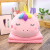 The express unicorn pillow air conditioning blanket plush toy summer siesta air conditioning blanket to picture