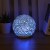 Rattan round ball bedroom bedside lamp hemp ball color creative product LED hemp line hollow small night lamp