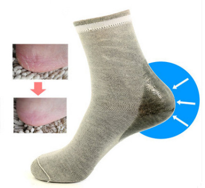 Manufacturer's direct sale hot style middle tube anti-crack socks anti-crack foot crack hose gel hose heel type