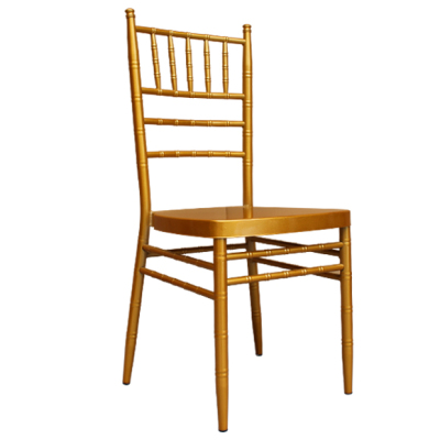 Golden Iron Bamboo Chair Wedding Chair Hotel Chair Banquet Chair Dining Table and Chair Outdoor Chair of Wedding Ceremony Stool