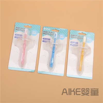 Baby Teether Baby 1-2-3 Years Old Silicone Children Training Soft-Bristle Toothbrush Baby Toothbrush