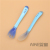 Children's Cutlery Spoon Temperature Spoon Soft Spoon Baby Spoon Learn to Eat Spoon Fork Set Portable Training Spoon