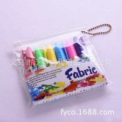 MINI9900#DIY color cloth wash pen T-shirt marking doodle pen fabric textile pen