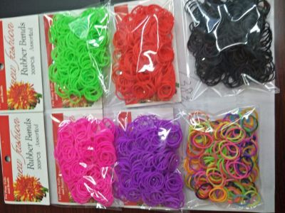06 Colorful Vietnam Imported Environmentally Friendly Rubber Band Is Suitable for Children to Make Toys and Pet Dress up