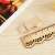 3.5*1.2 oblique head wood clip hand-made photo clip home clothes drying clip wood color