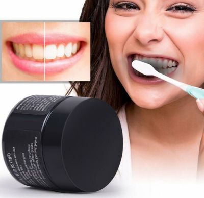 Miracle Teeth bamboo charcoal cleaning powder black activated charcoal natural active cleaning powder