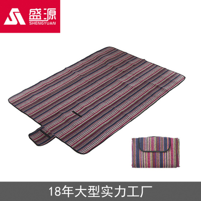 Shengyuan picnic mat 150 x 200cm PEVA polyester tent waterproof outdoor picnic mat