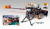 Vibrating voice gun -105CM long military model electric toy gunshot light vibrating submachine gun