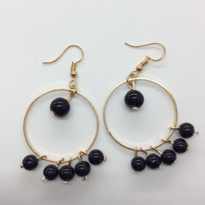 Crystal hoop earrings jewelry