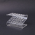 Transparent acrylic 18 hole design pen holder pen holder ball pen pencil is suitable for multi-function display rack