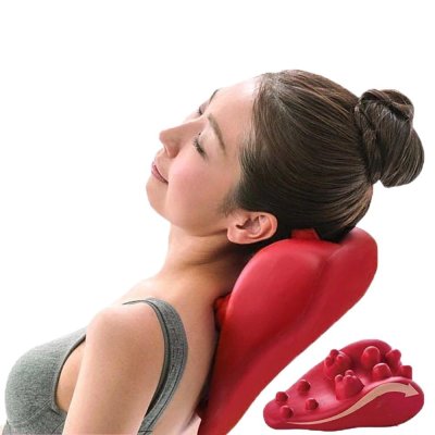 Chiropractor massage chiropractor back of the spine neck cervical massage device shoulder neck relief frame health 