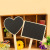 Large blackboard cuttings hand-made wooden crafts gardening sticker plant label flower pot planter inserts