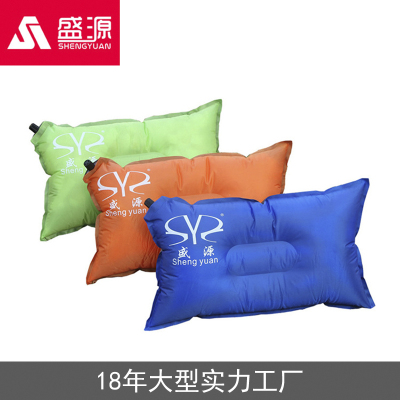 Shengyuan automatic inflatable outdoor camping camping pillow compress the pillows cushion, small portable comfort