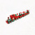 Six small Christmas wooden train children wooden toys Christmas children gift european-style pendulum