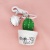 Korean version of potted key chain bag pendant hang decoration novel toy key accessories mobile phone pendant