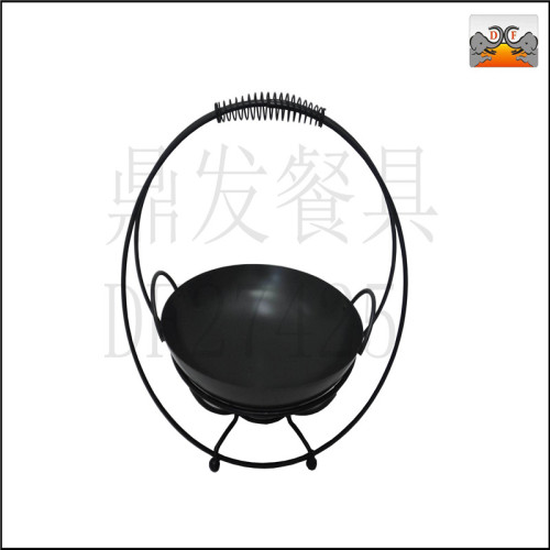 Df27425 Dingfa Stainless Steel Kitchen Hotel Supplies Tableware Portable Black Ding Stove