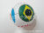 World Cup football key ring printing national flag football pendant mini black and white football key ring wholesae fry