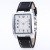New genuine high-grade men's quartz watch creative fashion business three-eye waterproof belt watch