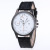 Men's watch waterproof calendar gun black shell quartz belt watch high-grade men's watch