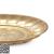 Fruit plate creative stainless steel plate palace style retro large disc thickened gold plate