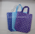 Spot shopping dot nonwoven bags can be fixed packaging bags portable wave point environmental hot selling gift bags
