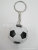 Black and white football key ring leisure football hanging crafts football special wholesale gift football manufacturers