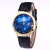 Round, fashionable and simple star style, leisure watch for men and women