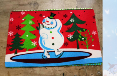 Christmas mat