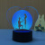 3D small night lamp cartoon small table lamp business gifts creative headlamp children gift 3D small night lamp