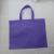 Non-woven bag spot handbag rose embossed shopping bag environmental protection bag spot wholesale horizontal