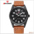 Longbo men's sport watch leather quartz waterproof luminous double calendar steel band men's watch wholesale