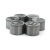 New three-layer metal cigarette grinder diameter 40mm retro color zinc-alloy cigarette grinder abrasives foreign