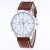 Quartz watch men's watch belt classic watch calendar waterproof men's watch a hair