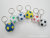 Black and white football key ring leisure football hanging crafts football special wholesale gift football manufacturers