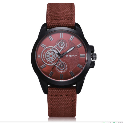 Foreign trade watch fashion canvas foreign trade watch cross-border new leisure sports foreign trade watch one