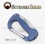 Outdoor camping multi-function tool mountaineering buckle die-casting handle three-in-one safety mountaineering buckle